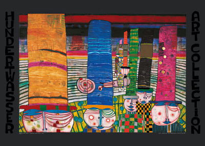 Att bära hattar av Friedensreich Hundertwasser